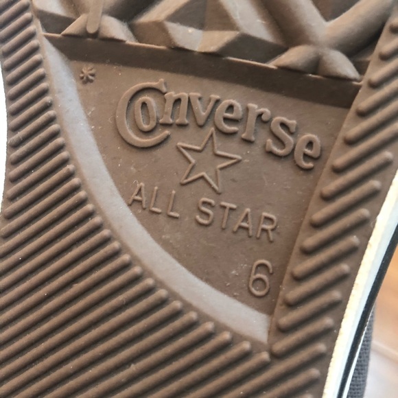 Converse Chuck Taylor Knee High Lace Up Shoes Gray - Picture 7 of 9